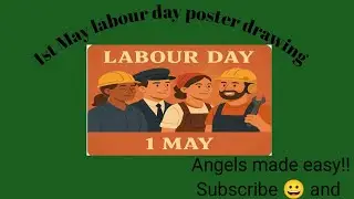 Labour day poster#world labour day drawing #1stMay  labour day theme#art .