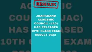 JAC 10th Result 2022  | jac result | jac results 2022 | jac.nic.in 10th results 2022#shorts