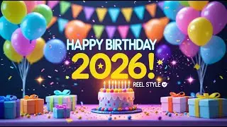 Happy Birthday Reels Style Video &ndash; 2026 Trend