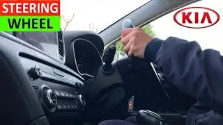 How to adjust steering wheel on Kia Sportage and How to adjust Drivers Seat in Kia Sportage