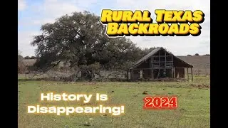 Rural Texas Back Roads and Some Water Crossings.