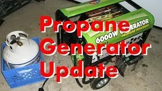 Update - All Power America 6000 watt propane generator