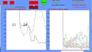 brain wave detection using mind wave(마인드웨이브를 이용한 뇌파분석)
