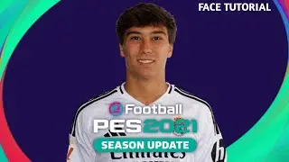 GONZALO GARCÍA (REAL MADRID) - PES 2021 FACE TUTORIAL