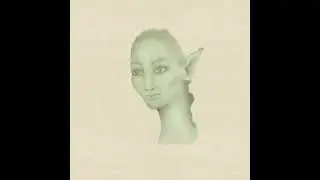 Elf Woman - Painting by Cherie - Using Rebelle6