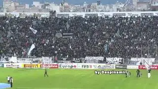 ΠΑΟΚ - Ξάνθη: 2-1 Κόσμος (22-1-2011)
