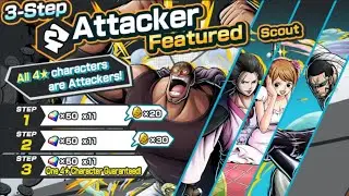 3-STEP ATTACKER FEATURED SCOUNT | ONE PIECE BOUNTYRUSH | OPBR