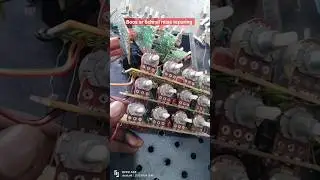 Boss Compane 6 chnal mixe Reparing 🔇🔇 #youtube #bass #audiorepair #rcfaudio #amplifiers  #shots