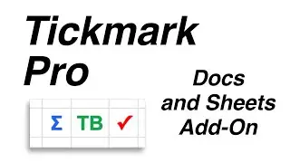 Как установить дополнение Tickmark Pro для Google Workspace