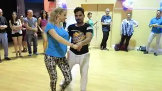 Sonia & K-Yo (Bzouk Demo + animation) at the San Tropez West Island Party at Studio54 on May 27 2016