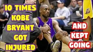 10 Times Kobe Bryant was Injured but REFUSED to Quit || Part 1 of 2 ||