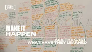 Make It Happen | What have the cast learned?
