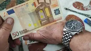 [ENG SUB]COME RICONOSCERE I 50€ FALSI (how to recognize the fake € 50 )