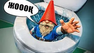 МИЛЛЕРДІ ТУАЛЕТКЕ АҒЫЗЫП ЖІБЕРДІ ✦ Burglin' Gnomes