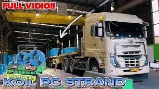 PROSES MUAT KOIL PC STRAND. BAHAN UNTUK PEMBUATAN PAKU BUMI