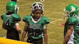 Amir Robinson| 10U Football Highlights|#98| Easley v Wren 2025