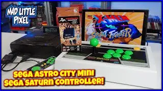 Use The Sega Astro City Mini Arcade Stick Or Controller On The Saturn Or Dreamcast! Brook Wingman SD