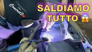 Saldiamo ✨ il vano motore della BMW E46 | Pronta per andare in carrozzeria