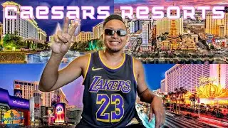 Staying at ALL Caesars Properties on the Las Vegas Strip (Full Documentary)