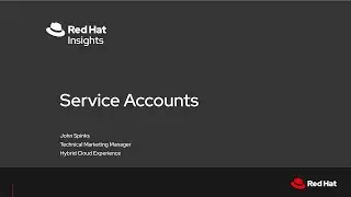 How to create and manage service accounts for Red Hat Lightspeed