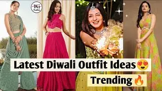 Latest Diwali Outfit Ideas😍🔥/ Diwali Dresses For Women/ Diwali Outfit Ideas For Girls #fashion