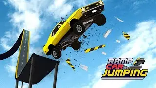 Ramp Car Jumping - Arcade game by BoomBit Games - Gameplay