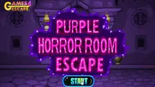 Purple Horror Room Escape Walkthrough [G4E]