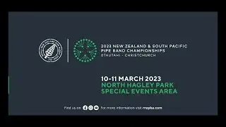 2023 New Zealand Pipe Band Championships - Saturday
