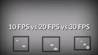 10 fps vs 20 fps vs 30 fps