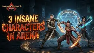 3 superpowers mindplay in arena 🔥 | Shadow Fight 4 arena gameplay |
