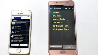 iPhone 5s vs Samsung Note 5 - Performance test (2021)