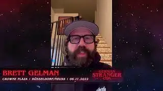 Brett Gelman @ German Stranger Con - 6. November 2022