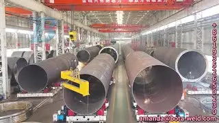 Roller Beds/Turning Rolls/Pipe Roller Stand/User site/Fit-Up Rolls#automaticwelding#botawelding