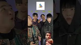 1% vs 30% vs 50% vs 100%#beatbox #tiktok#shorts