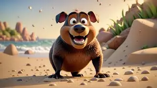 Max the Mole Plays in Sand | Playtime Song for Kids | Nursery Rhymes and Sensory Learning Songs