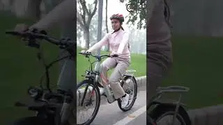 Beeride Luminious Electric cycle For Ladies #electicbike #beeride  #cycle #riderslooknpick