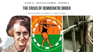 CLASS 12 political science board project file.THE CRISIS OF DEMOCRATIC ORDER