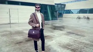 Large Leather Doctor Bag - Mrs Dalloway  | Time Resistance Official Video