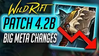 WILD RIFT PATCH 4.2B NEW CHANGES EXPLAINED (HULLBREAKER TURBO NERF)