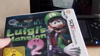 ASMR. Silent Unboxing (Luigi's Mansion 2)