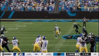 NFL SimPlayoffs LAR VS CAR 1st Half