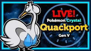 🔴 LIVE :: SWANNA ONLY :: How fast can we beat Pok&eacute;mon Crystal? :: GENERATION GAP :: Gen V Quackport