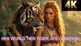 Восхождение Ginger AI: Футуристические роковые женщины мира научной фантастики #aiart #aishortmovie