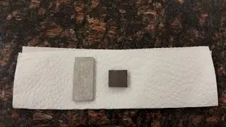 Uranium Vs Lead visual density comparison #science #chemistry #metalcasting #nuclear 