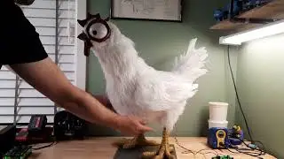 Custom Animatronic Chicken Puppet