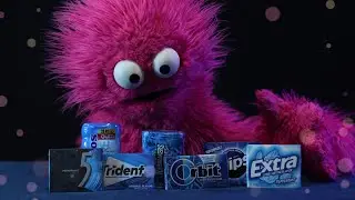 ASMR Cosmo Finds Out Which Gum Is The BEST Gum &bull; Chewing Sounds ❄️💙🩵