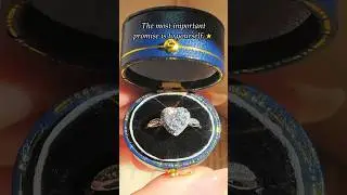 I saved up for six months before I could afford this.😌#moissanite #jewelry #ring #jewelrymagic