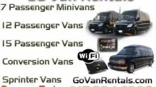 Specialty Van Rentals - Sprinter Vans - Conversion Vans GOvanRentals.com GO Van Rentals