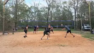 Cancha Garcia. Cuadra Garcia vs Cuadra Pelones,  Best 2 out of 3 - 2nd game 3rd set!!