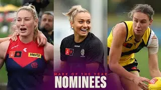 2025 Medibank Mark of the Year finalists | AFLW